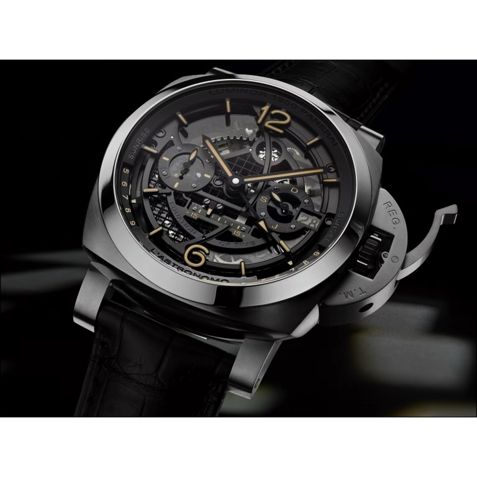 Luminor Tourbillon Moon Phases Equation Of Time GMT L’astronomo