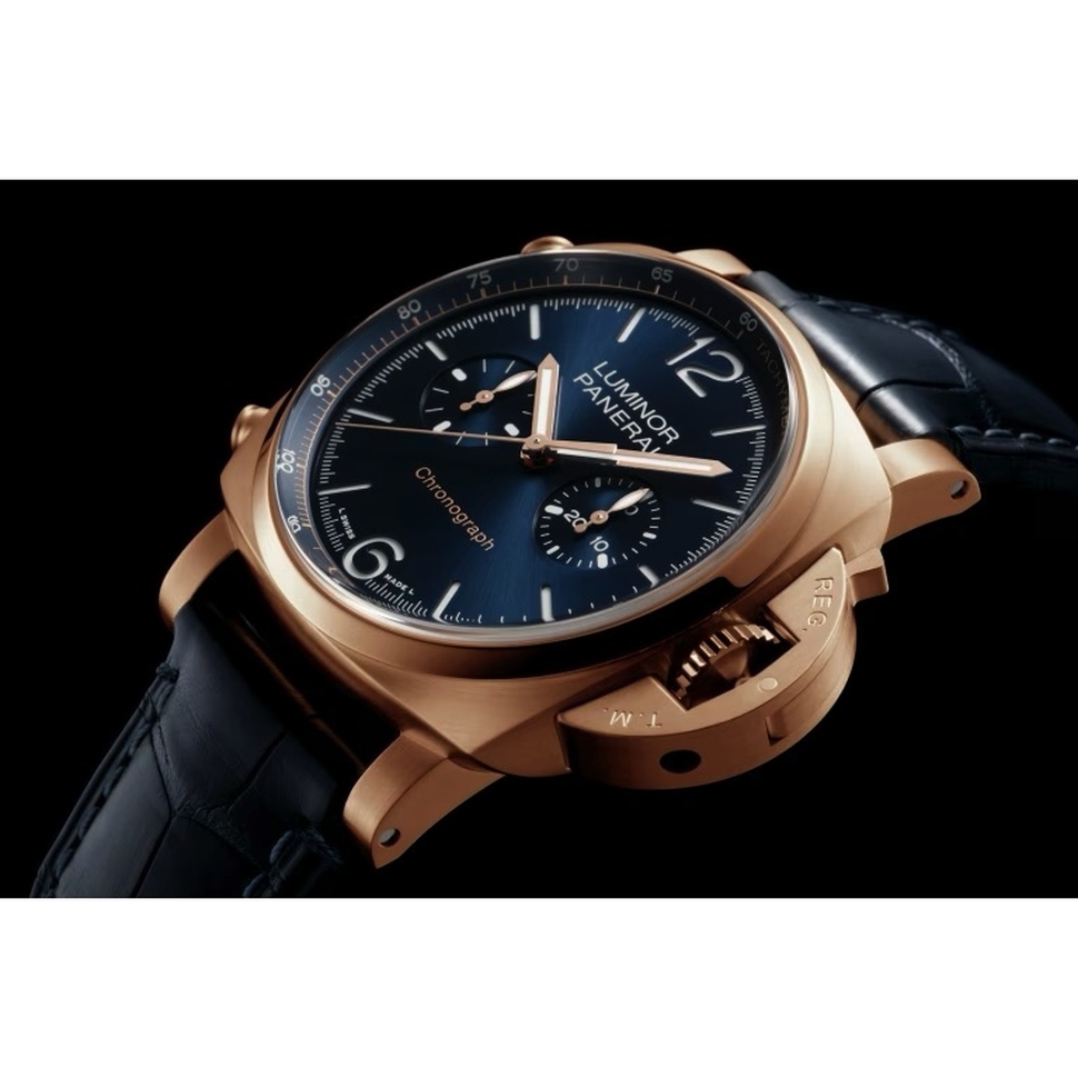 Luminor Chrono Goldtech™ Blu Notte