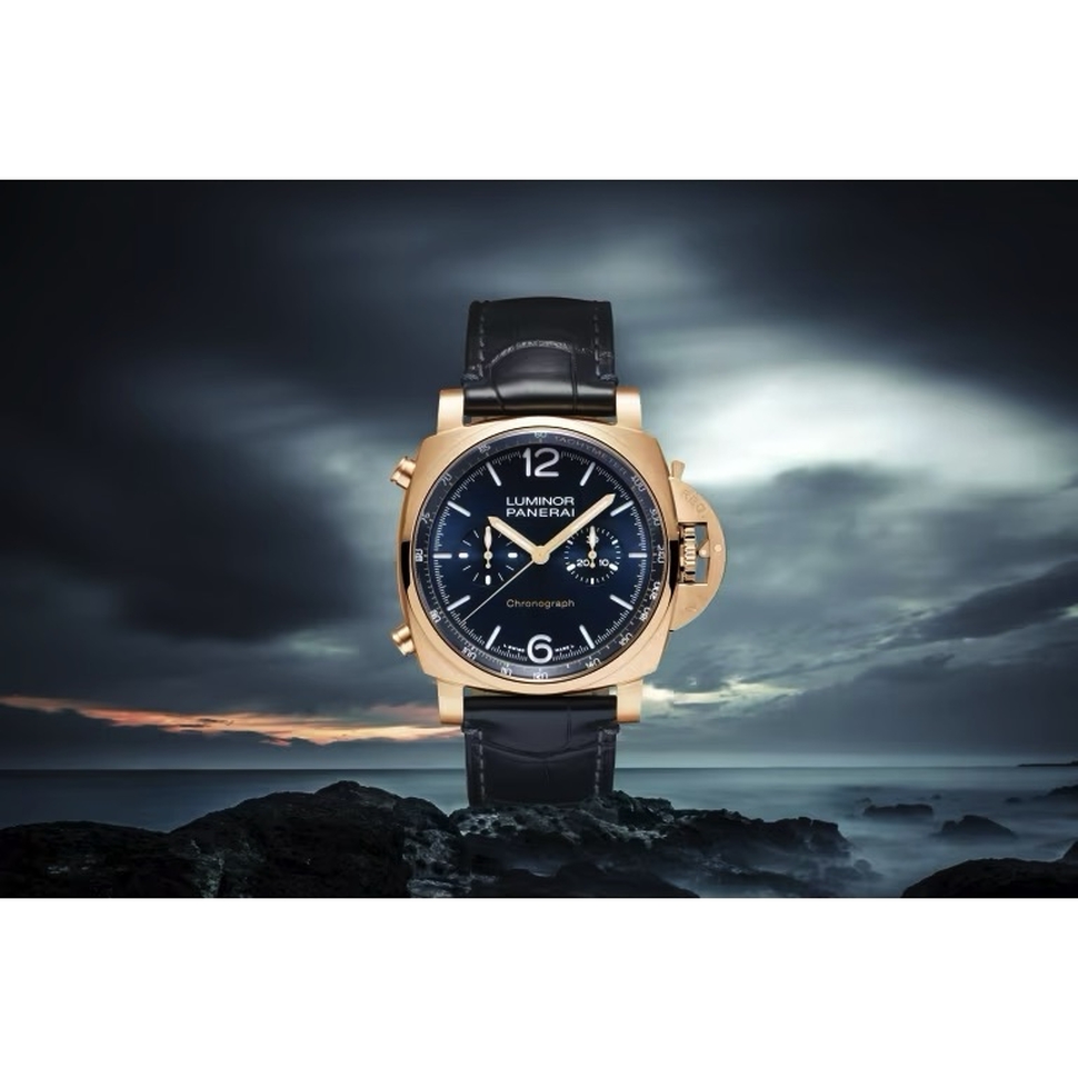 Luminor Chrono Goldtech™ Blu Notte