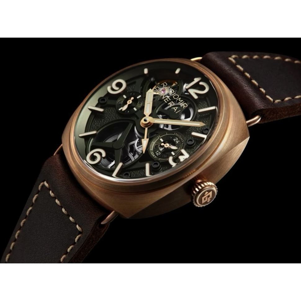 Radiomir Tourbillon GMT Bronzo