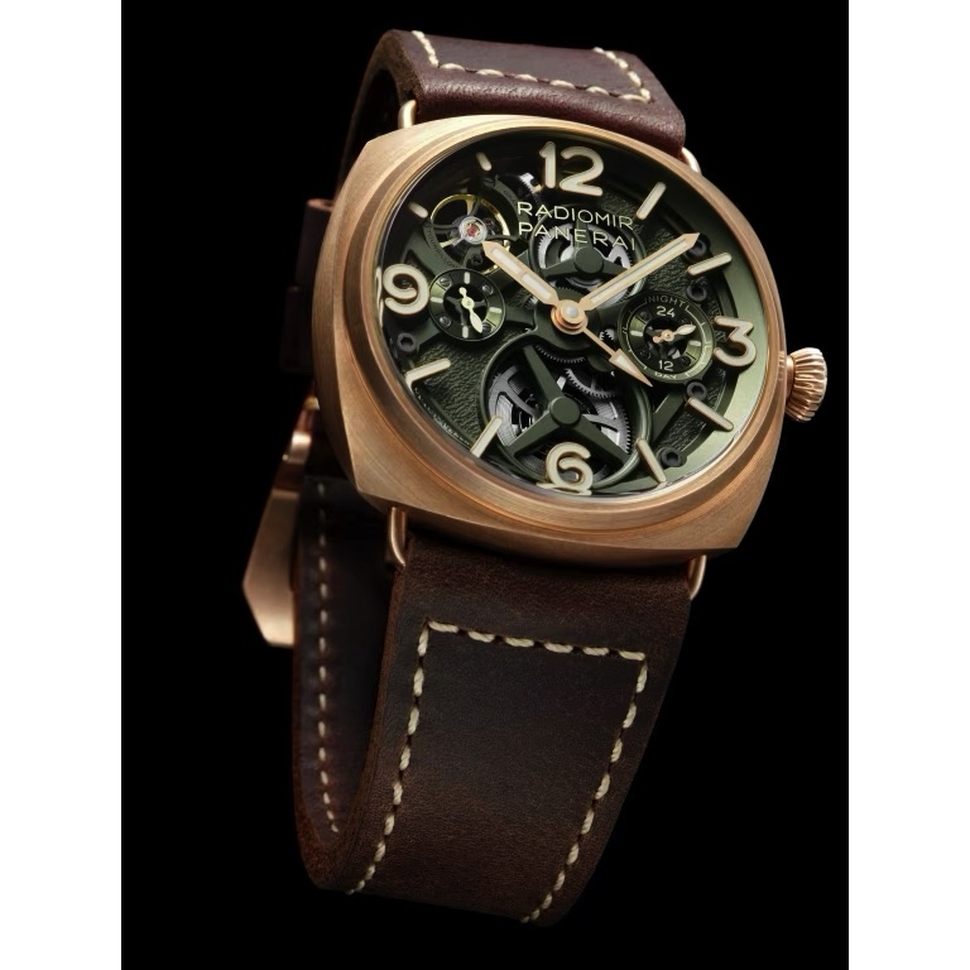 Radiomir Tourbillon Gmt Bronzo