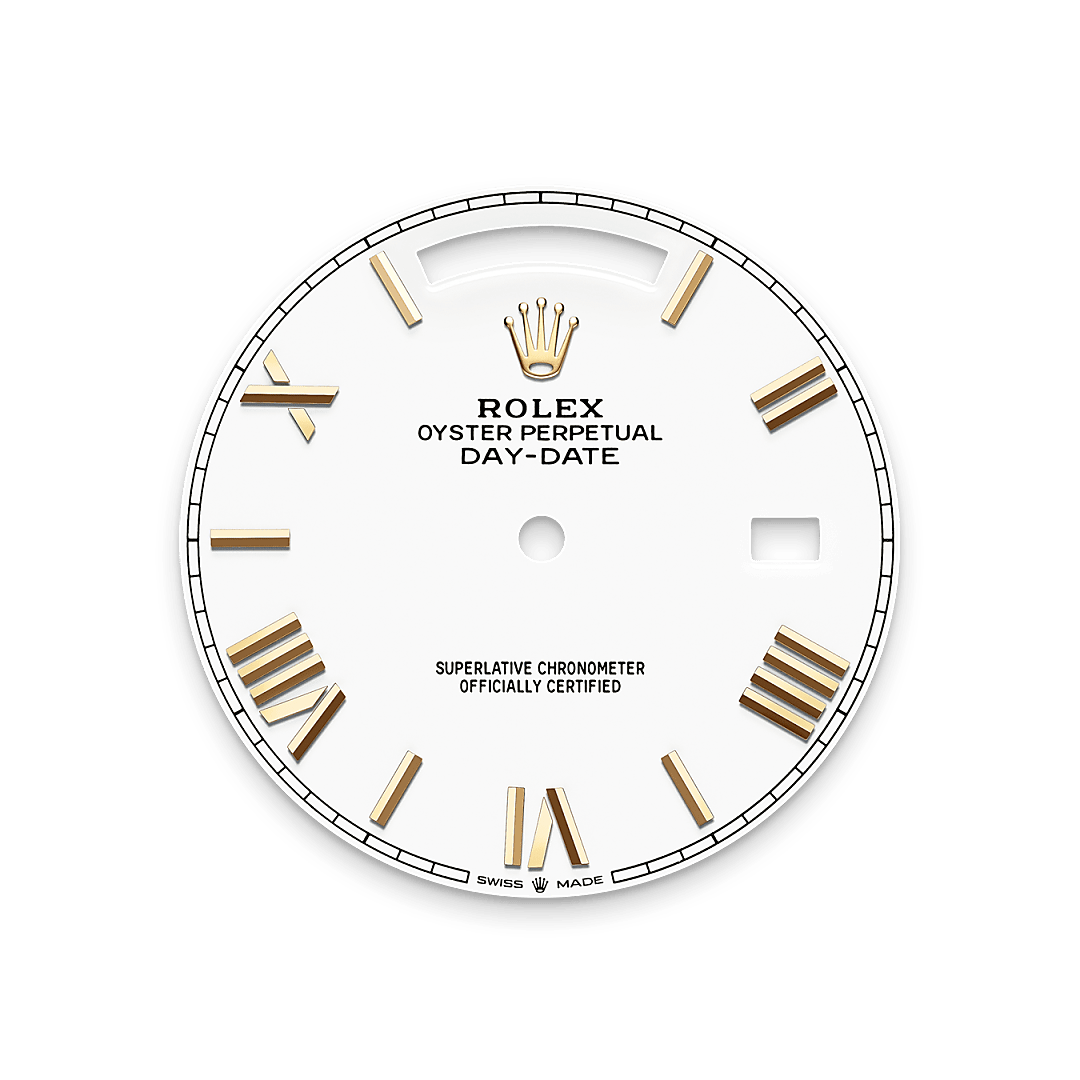 White dial