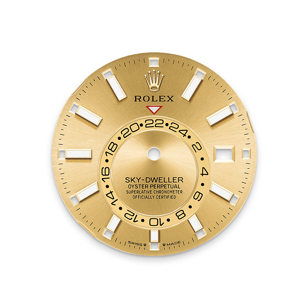 De gekartelde bezel